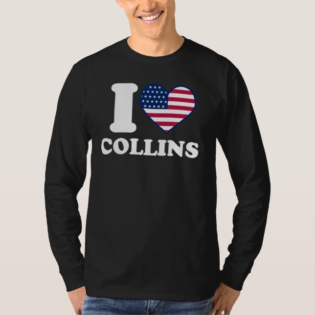 I love Collins I heart Collins T-Shirt (Vorderseite)