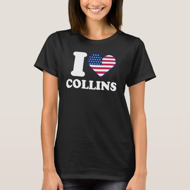 I love Collins I heart Collins T-Shirt (Vorderseite)