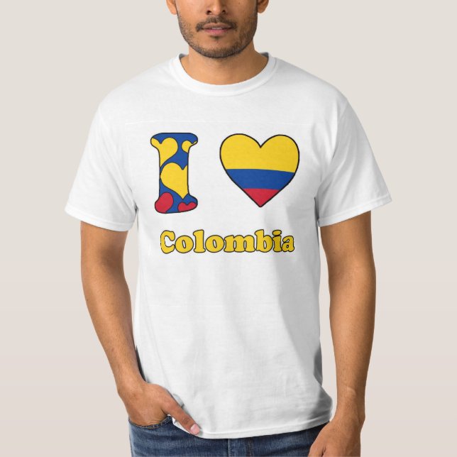 I love Colombia T-Shirt (Vorderseite)