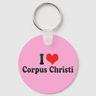 I Love Corpus Christi Schlüsselanhänger