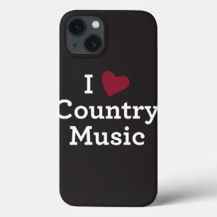I Love Country Music Case-Mate iPhone Hülle