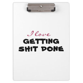 I love [customize] klemmbrett