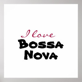 I love [customize] poster