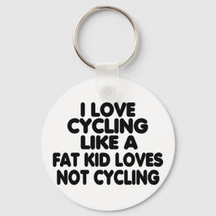 I Love Cycling Schlüsselanhänger