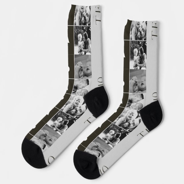 i love dad Crew Socks Socken (Linkes Detail)
