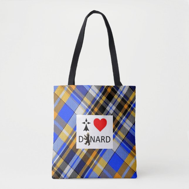 I love Dinard und Tartan (Vorderseite)