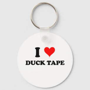 I Love Duck Tape Schlüsselanhänger