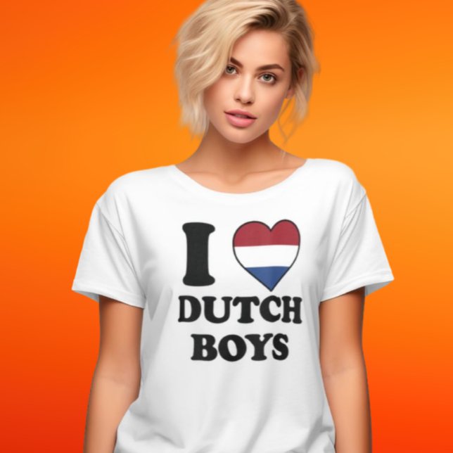 I love Dutch Boys T-Shirt (Von Creator hochgeladen)