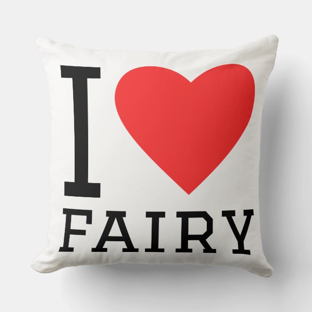 I love fairy  kissen (Vorderseite)