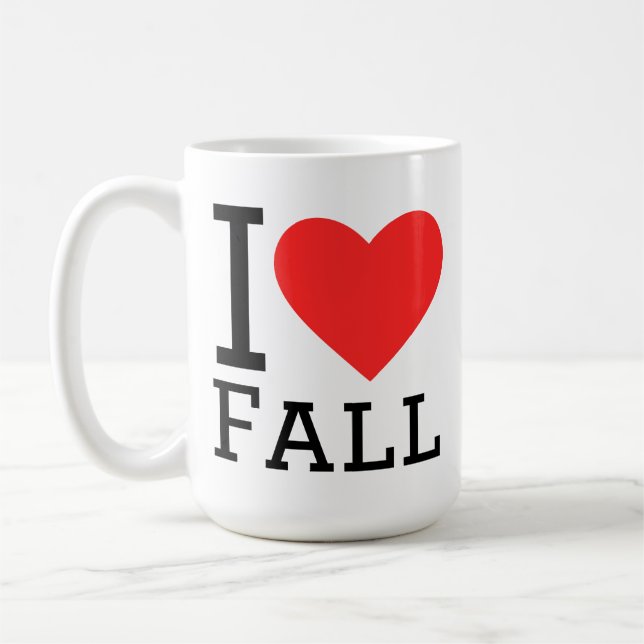 I love fall kaffeetasse (Links)