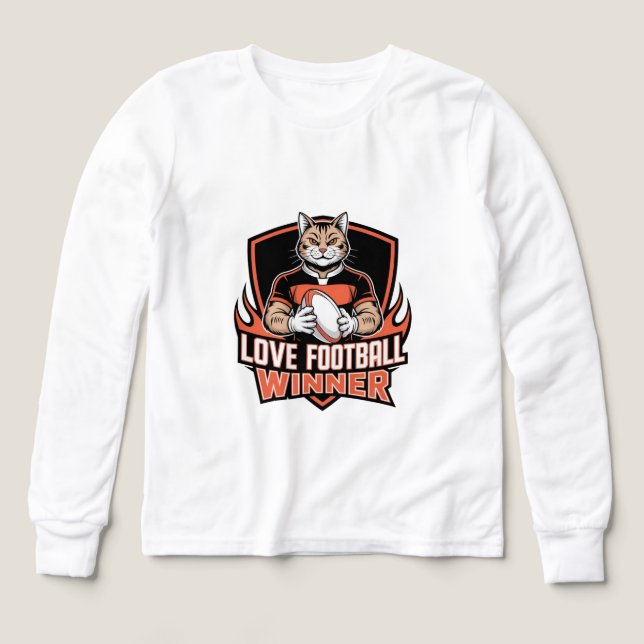 I love football  (Design Vorderseite)