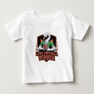 I love football baby t-shirt