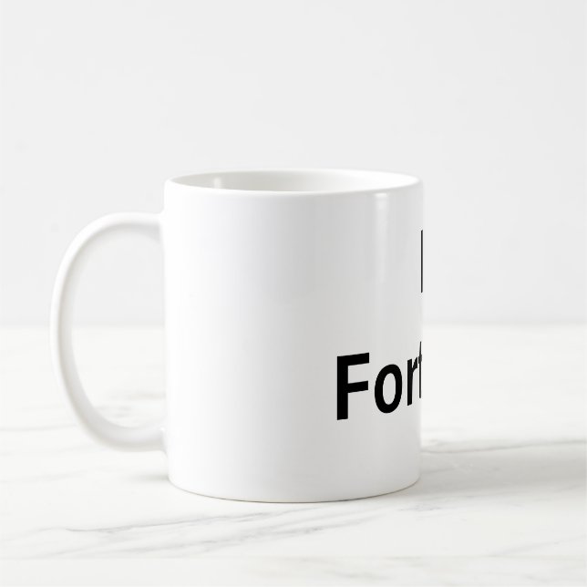I love Fortaleza Kaffeetasse (Links)