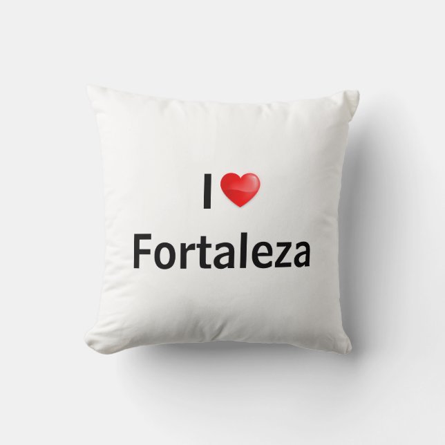 I love Fortaleza Kissen (Vorderseite)
