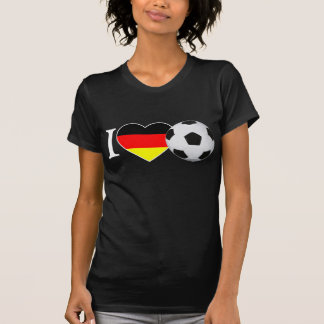 I Love Fussball Deutschland T-Shirt