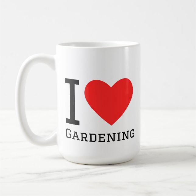 I love gardening kaffeetasse (Links)