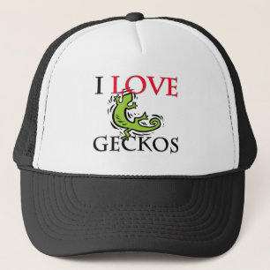 I Love Geckos Truckerkappe