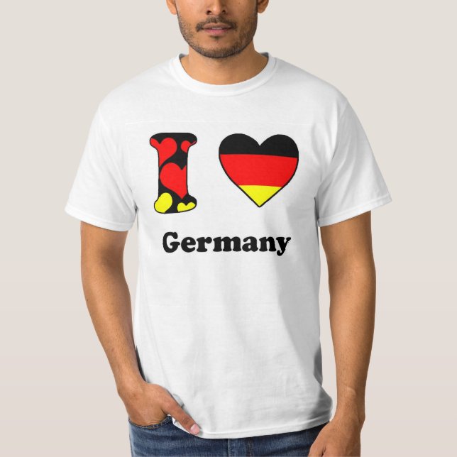 I love Germany T-Shirt (Vorderseite)
