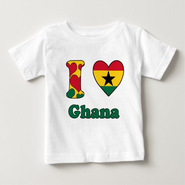 I love Ghana Baby T-shirt (Vorderseite)