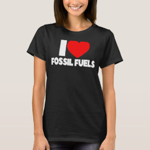 I Love Heart Fossil T-Shirt