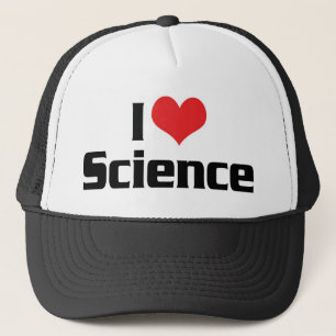 I Love Heart Science Truckerkappe
