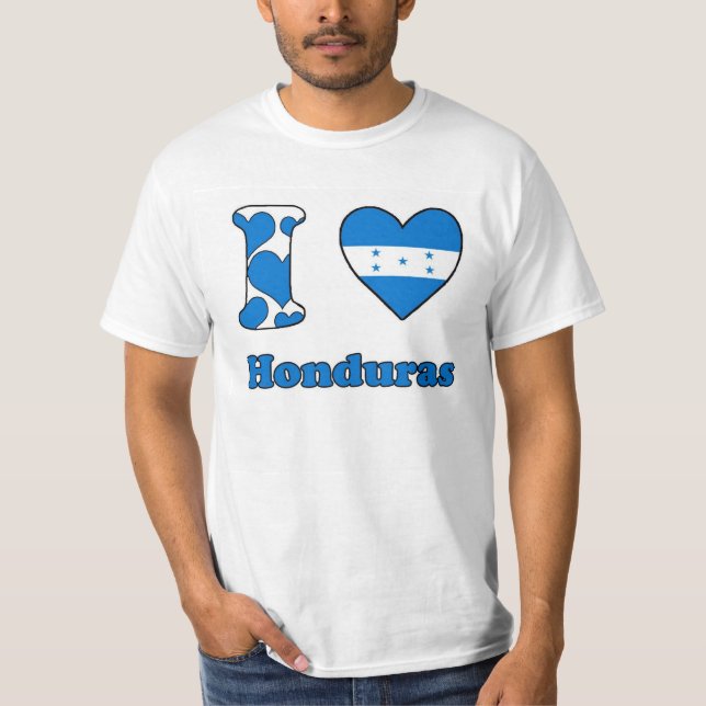 I love Honduras T-Shirt (Vorderseite)