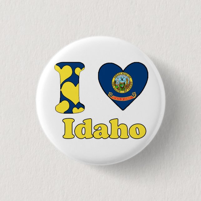 I love Idaho Button (Vorderseite)