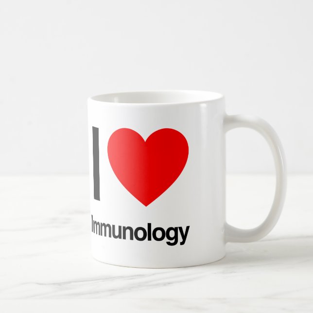 i Love Immunology Kaffeetasse (Rechts)