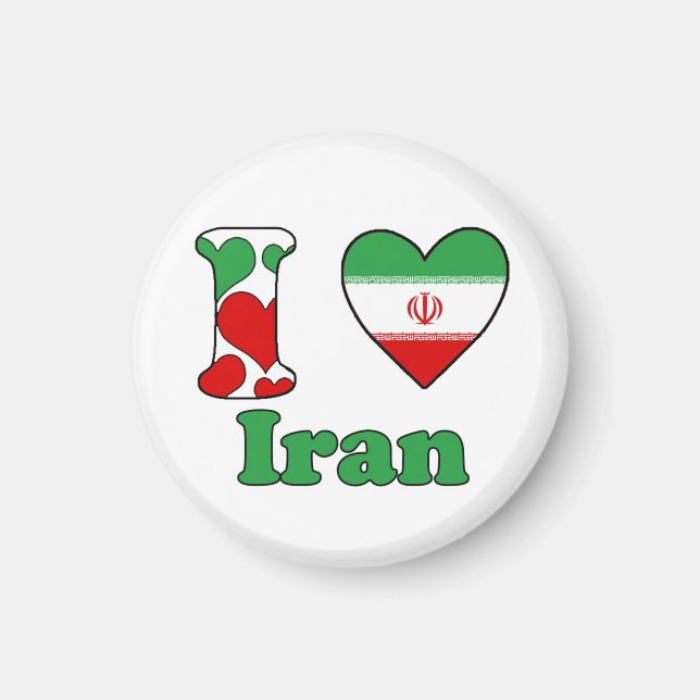 I love Iran Magnet (Vorne)