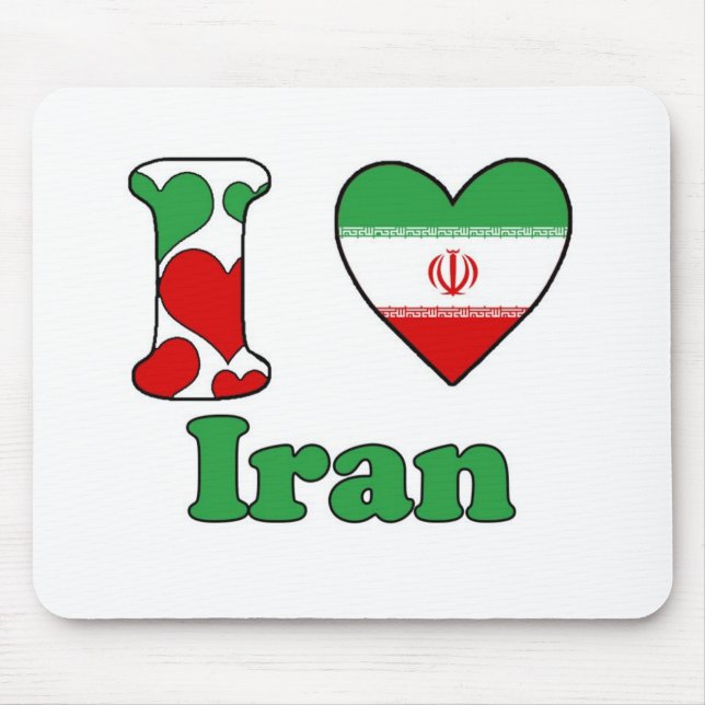 I love Iran Mousepad (Vorne)