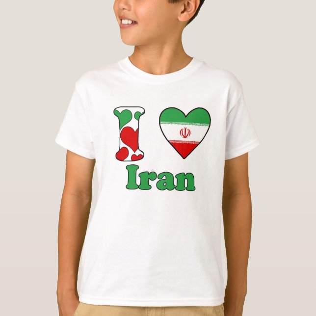 I love Iran T-Shirt (Vorderseite)