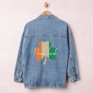 I love Irish! Jeansjacke