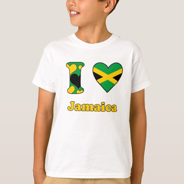 I love Jamaica T-Shirt (Vorderseite)