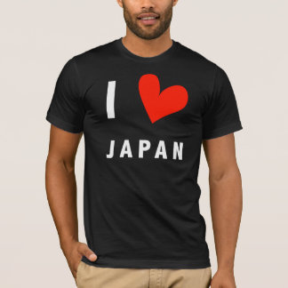 I LOVE JAPAN T-shirt