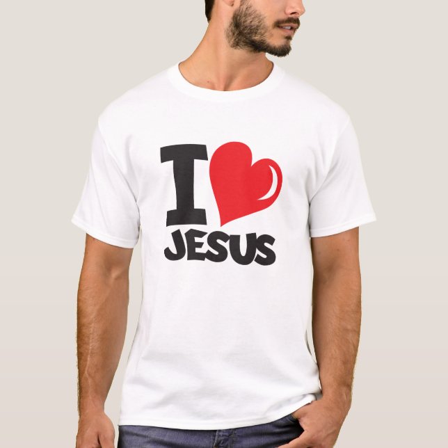i love jesus T-Shirt (Vorderseite)