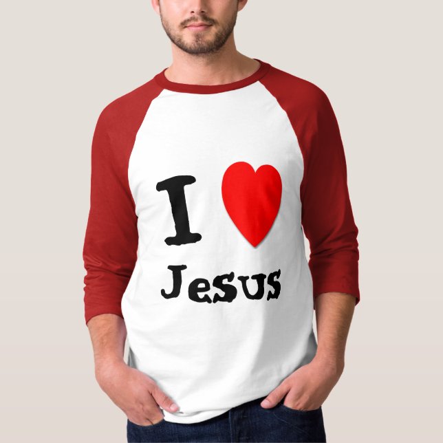 I Love Jesus T-Shirt (Vorderseite)