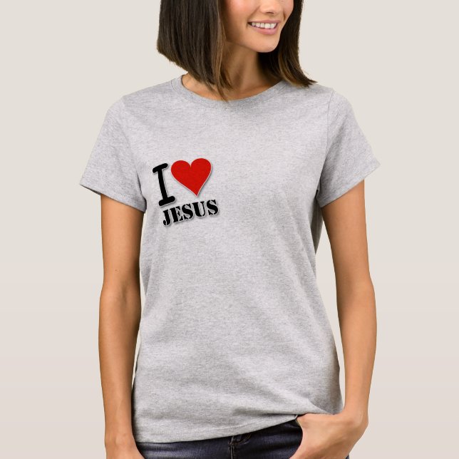 I Love Jesus Women's T-shirt (Vorderseite)