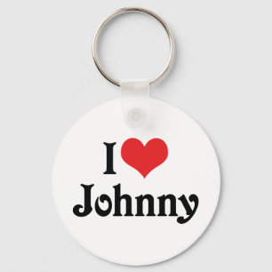 I Love Johnny Schlüsselanhänger