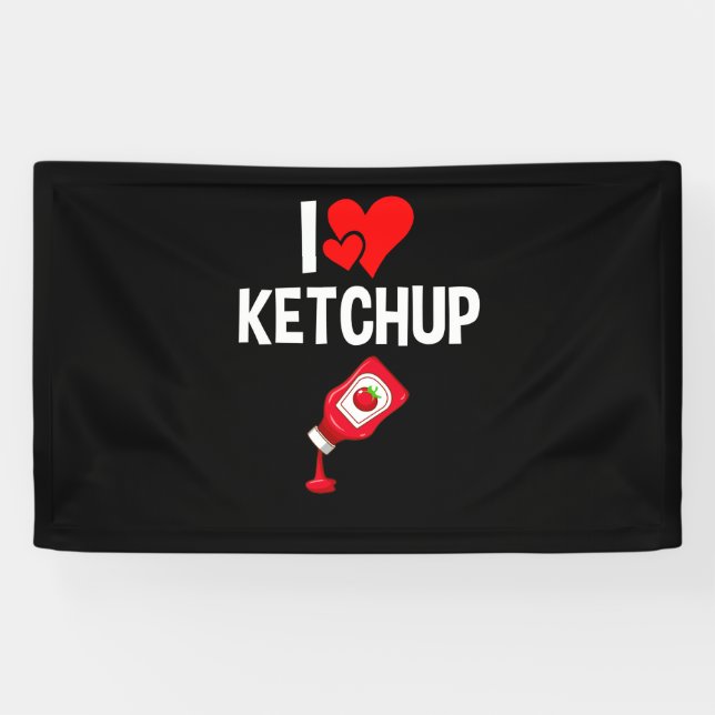I love Ketschup Banner (Horizontal)