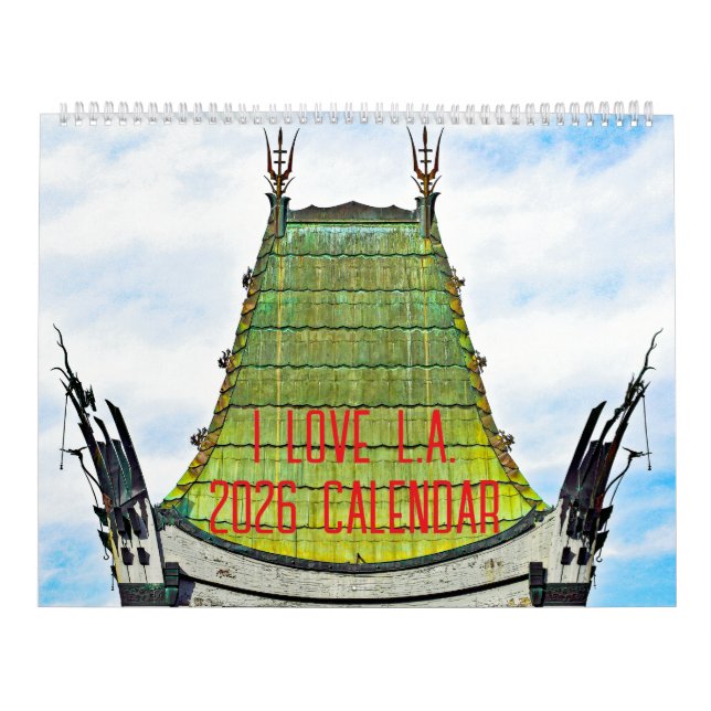 I LOVE L.A. 2026 Calendar Kalender (Titelbild)