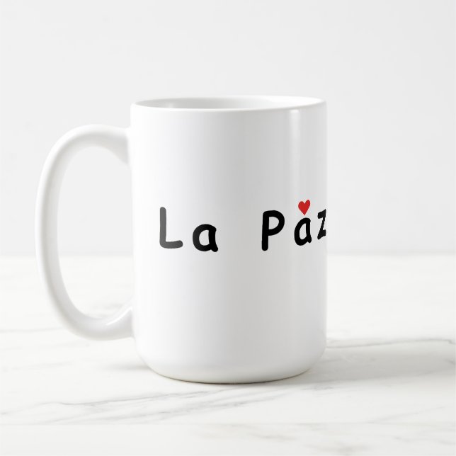 I love La Paz Kaffeetasse (Links)