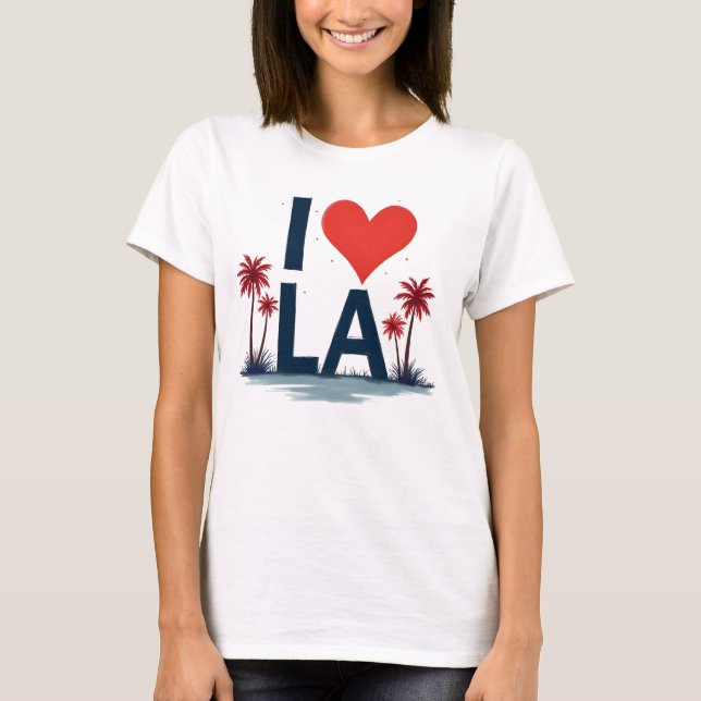 I love LA T-Shirt (Vorderseite)