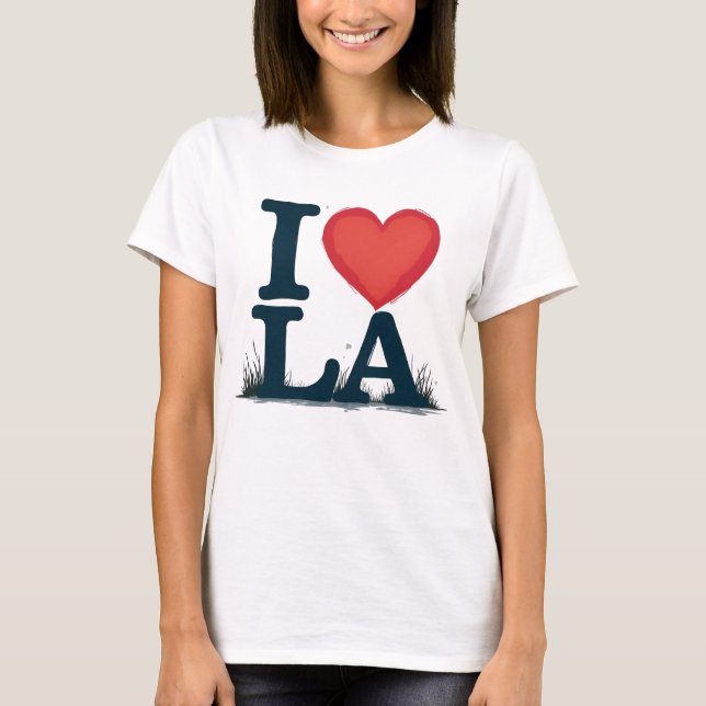 I love LA T-Shirt (Vorderseite)