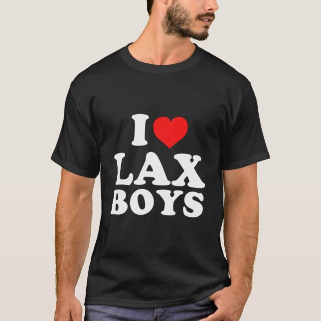 I Love Lax T-Shirt (Vorderseite)