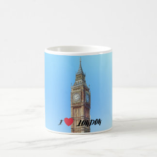 I Love London Mug – Big Ben Illustration Souvenir  Kaffeetasse