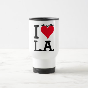 I LOVE LOS ANGELES REISEBECHER