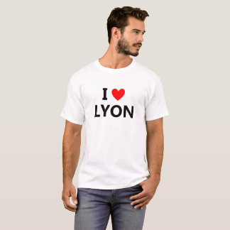 I Love Lyon - Rot T-Shirt