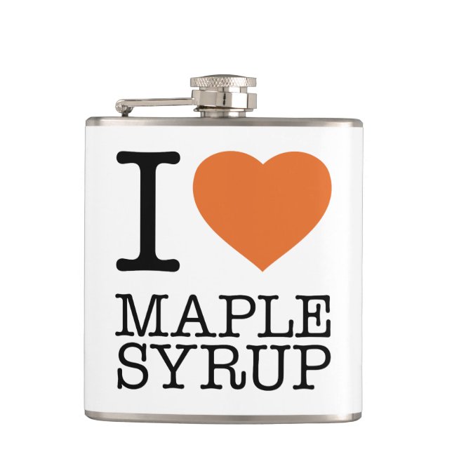 I LOVE MAPLE SYRUP FLACHMANN (Vorderseite)