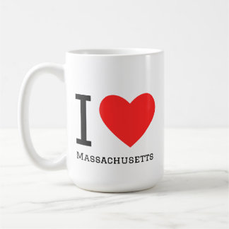 I love Massachusetts  Kaffeetasse
