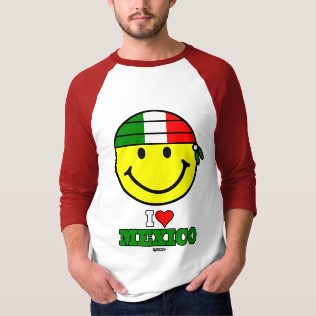 I LOVE MEXICO T-Shirt (Vorderseite)